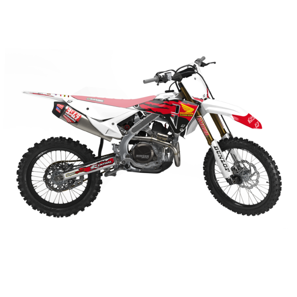 Blackbird Stickerset 'Retro' Honda CRF 250R/450R 2025 - Afbeelding 2