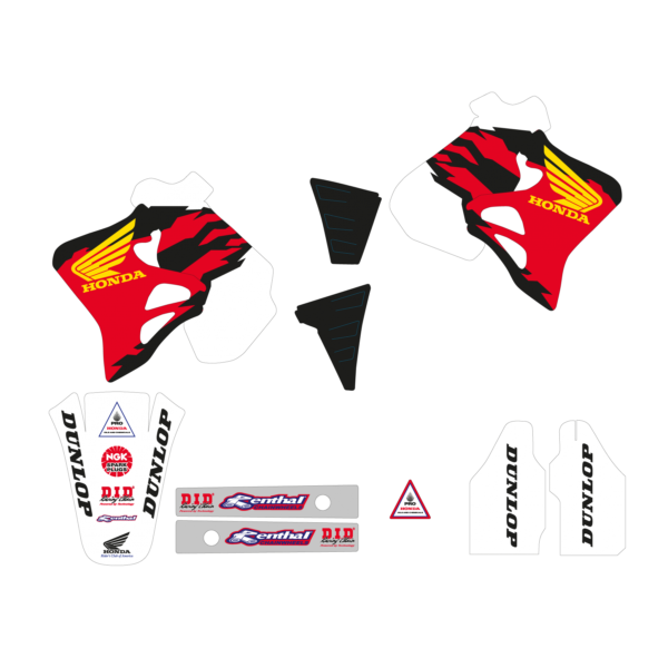 Blackbird stickerset USA 1995 Honda CR 125R 1993-1997 & CR 250R 1992-1996