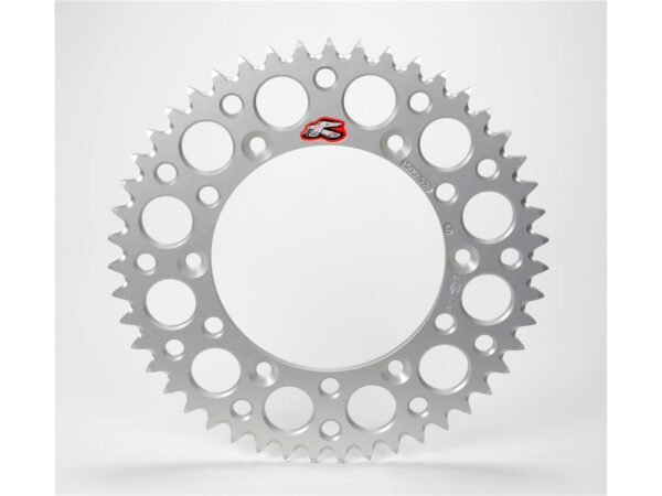 Renthal achtertandwiel 48 tands aluminum Zilver KTM SX/SX-F/EXC/EXC-F 90- & Husqvarna TC/FC/FE/TE 125/150/250/350/450/501 14-20