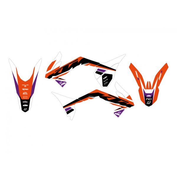 Blackbird Stickerset Dream 5 KTM SX 85 2013-2017