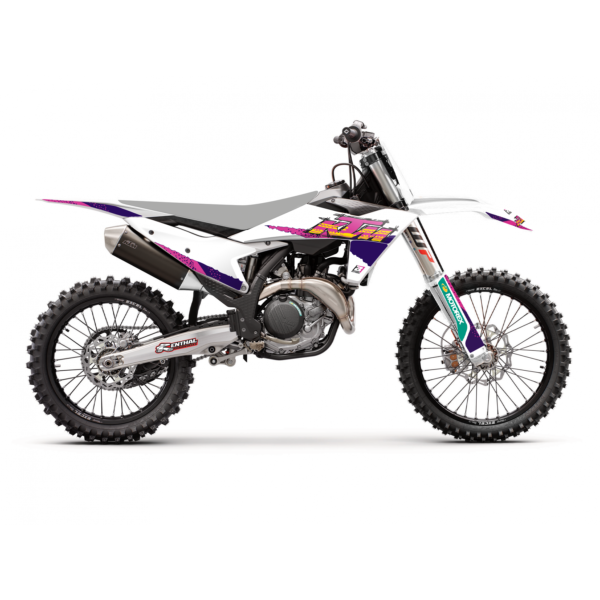 Blackbird Stickerset Retro KTM SX/F 125/150/250/300/350/450 2023 & EXC/EXC-F 250-500 2024- - Afbeelding 2
