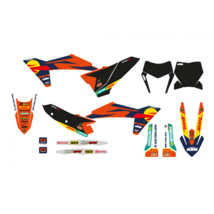 Blackbird Stickerset 'Replica KTM Factory 23' KTM SX/SXF 125-450 2025