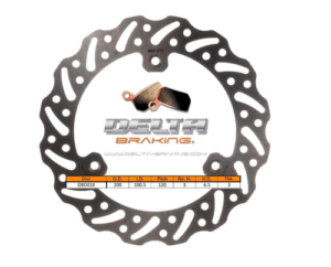 Delta Braking voor remschijf ( 200mm ) Type G Suzuki RM 80 1986-2001 & RM 85 2002-2004