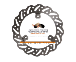 Delta Braking voor remschijf ( 220mm ) Type G Yamaha YZ 80/85 1993- & Suzuki RM 85 2005-2022