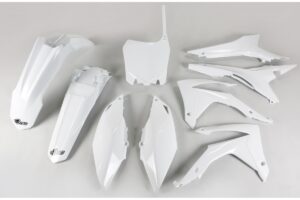 UFO plastic kit met airbox covers Wit Honda CRF 250R 2014-2017 & CRF 450R 2013-2016
