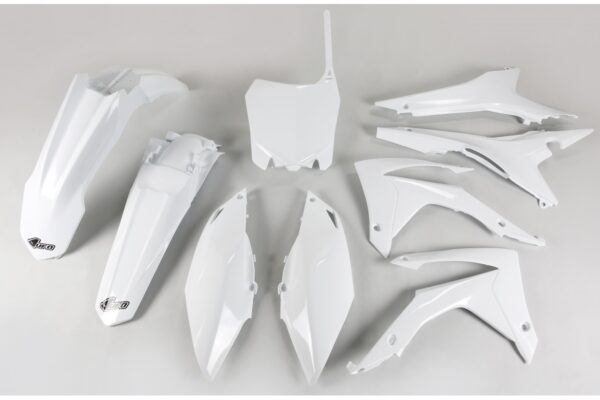 UFO plastic kit met airbox covers Wit Honda CRF 250R 2014-2017 & CRF 450R 2013-2016