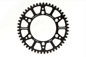Mino achtertandwiel 45 tands aluminium zwart KTM SX/SX-F/EXC/EXC-F 90- & Husqvarna TC/FC/FE/TE 125/150/250/350/450/501 14-