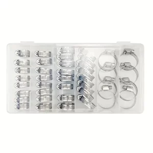 Airtime slangenklemmen set roest vrij staal 40 stuks 6mm - 29mm