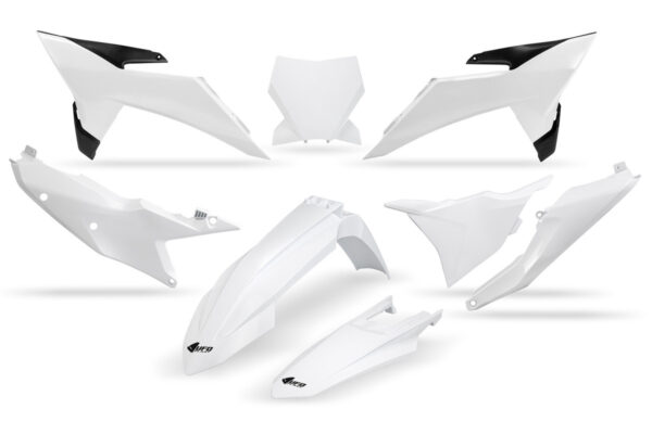 UFO plastic kit Wit KTM SX 125/150/250/300 2023-2025 & SX-F 250/350/450 2023-2025 ( model 2025 )