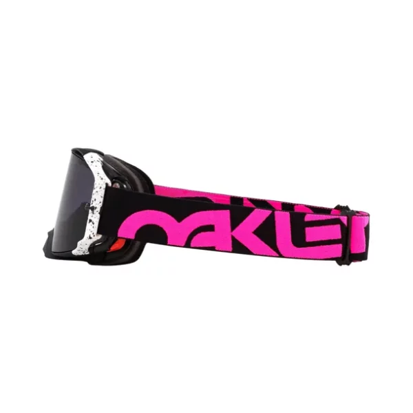 Oakley Airbrake MX Black Splatter - Donker Grijs lens - Afbeelding 2