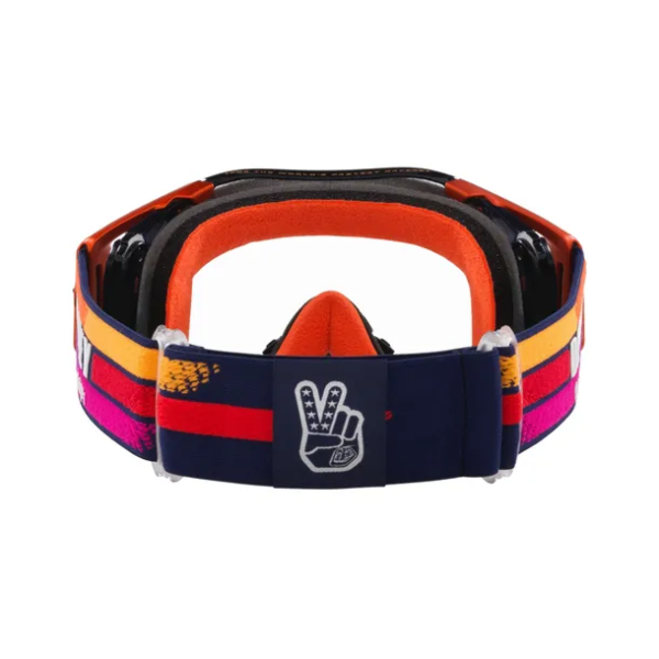 Oakley Airbrake MX TLD Navy Sunrise - heldere lens - Afbeelding 3