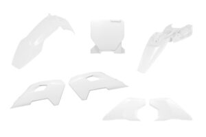 Racetech plastic kit Wit Husqvarna TC 50 2024-