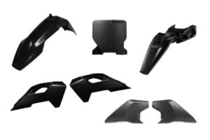 Racetech plastic kit Zwart Husqvarna TC 50 2024-