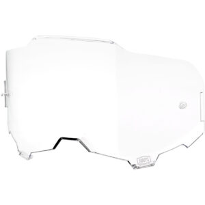 100% Clear Lens Clear voor 100% Armega crossbril tear off