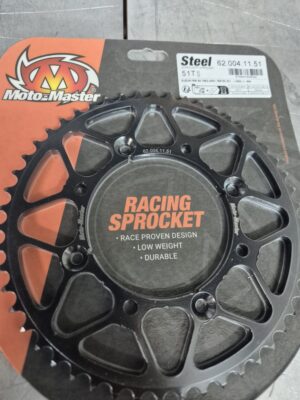 Moto Master achtertandwiel staal 50 tands RM 80/85/YZ 80/85 voor 428 ketting