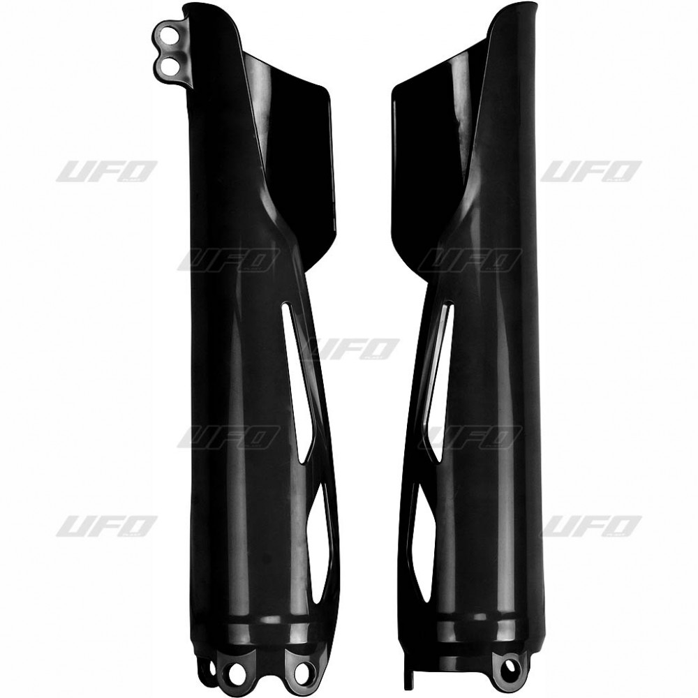 UFO voorvork beschermers Zwart Honda CRF 250R/RX 19- & CRF 450R/RX 19-