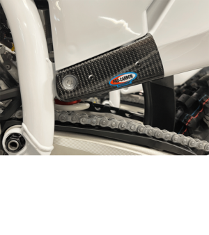 Pro Carbon sticker beschermer zijnummerborden Husqvarna TC 125/250 2023-2025 & Husqvarna FC 250/350/450 2023-2025 & TE 250/300 2024-2025 & FE 250/350/450/501 2024-2025