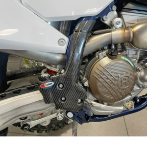 Pro Carbon framebeschermers ( lang ) Husqvarna TC 125/250 2023-2025 & Husqvarna FC 250/350/450 2023-2025 & TE 250/300 2024-2025 & FE 250/350/450/501 2024-2025