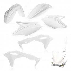 Cycra plastic kit Wit Kawasaki KX 250F 2018-2020