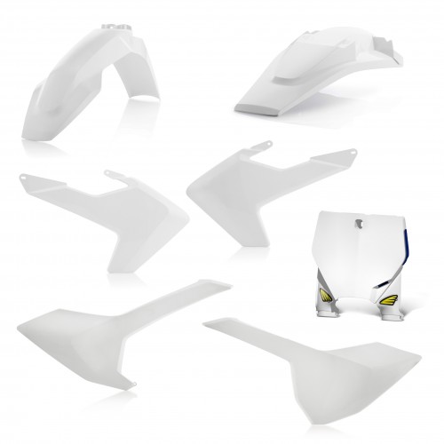 Cycra plastic kit Wit Husqvarna TC/FC 125/250/350/450 2016-2018