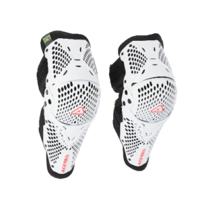 Acerbis knie beschermers K035 Wit ( volwassenen one size)