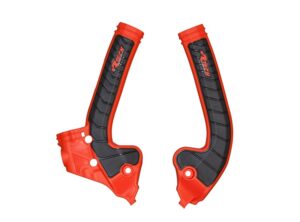 Racetech frame beschermers Oranje / Zwart KTM SX 85 18- & Husqvarna TC 85 18- & Gas Gas MC 85 2021