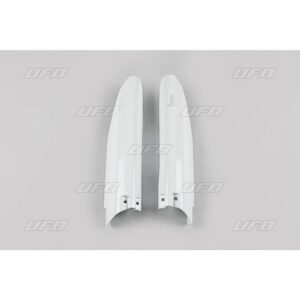 UFO voorvork beschermers Wit Suzuki RM 125/250 07-11 & RM-Z 250 07- & RM-Z 450 07-