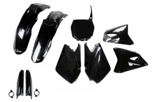 UFO plastic kit Zwart Suzuki RM 125/250 01-05 ( full kit )