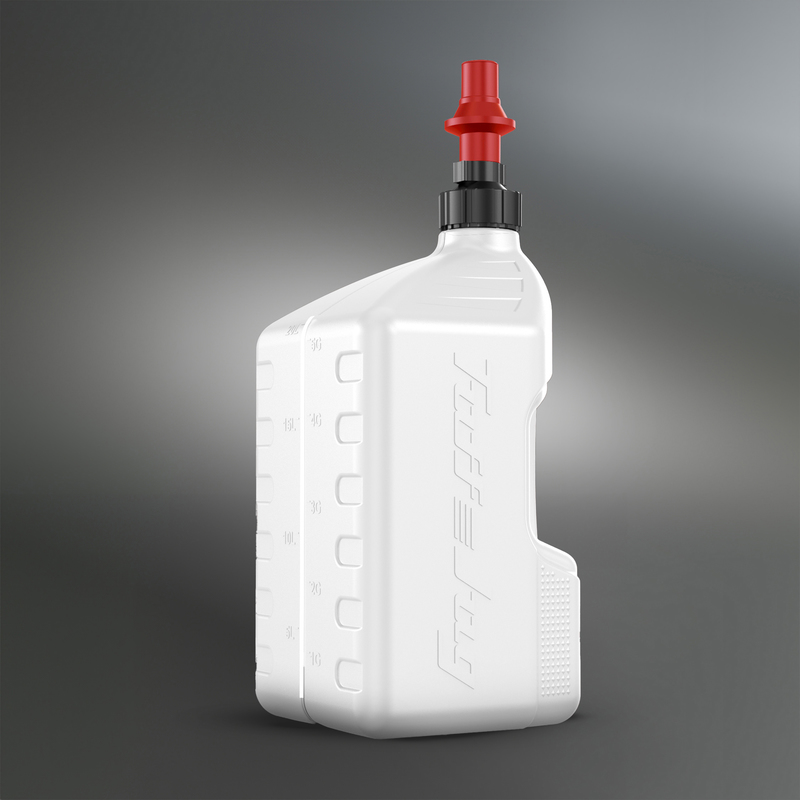 Tuff Jug brandstoftank wit met rode cap 20 liter ( GEN 3 ) - Afbeelding 2