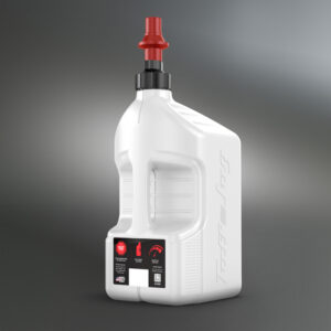 Tuff Jug brandstoftank wit met rode cap 20 liter ( GEN 3 )