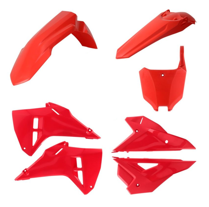 Acerbis plastic kit Rood Honda CRF 250R 2025 & CRF 450R 2025 (geen voorvork beschermers)