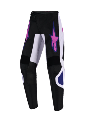 Alpinestars 2026 Fluid Grid Kinder cross broek Zwart/Grijs/Paars ( maat 22 )