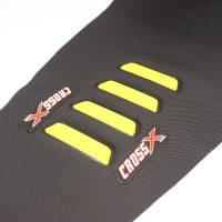 Cross X Zadelovertrek UGS Zwart Wave Geel Husqvarna TC/FC 125-450 2023