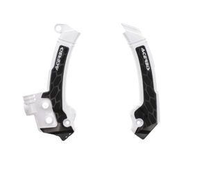 Acerbis X-Grip frame beschermers Zwart / Wit Husqvarna TC 125/250 2023- & FC 250/350/450 2023- & TE 150i/250i/300i 2024- & FE 250/350/450/501 2024-