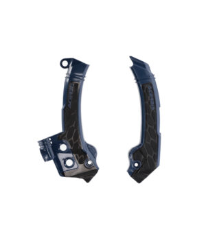 Acerbis X-Grip frame beschermers Blauw / Zwart Husqvarna TC 125/250 2023- & FC 250/350/450 2023- & TE 150i/250i/300i 2024- & FE 250/350/450/501 2024-