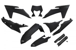 UFO plastic kit Zwart ( Full kit ) KTM EXC/EXC-F 250/300/350/450/500 2024-