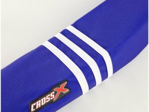 Cross X Zadelovertrek TLD Blauw met 3 witte lijnen KTM SX/SX-F 16-18 & EXC/EXC-F 17-19
