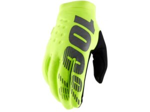 100% Maat XL koud weer handschoenen Brisker fluor geel