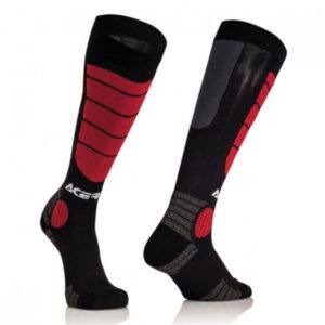 Acerbis MX Impact kinder sokken Zwart / Rood