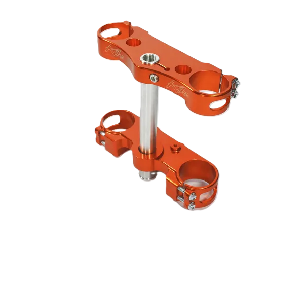 Kite MX kroonplaten Oranje offset 22mm KTM SX/SX-F 125/250/350/450 2023- & EXC/EXC-F 250/300/350/450/500 2024-