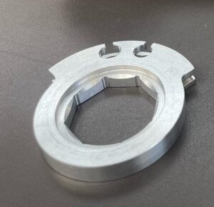Airtime aluminium gashendel ( ring ) voor ODI handvaten Lock On passend te maken op Domino gashendel 4 takt