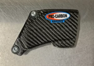 Pro Carbon voortandwiel beschermer Yamaha YZ 125 2005-2025 & Fantic XX 125 2021-2025