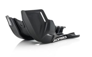 Acerbis blok beschermer zwart met witte letters Acerbis KTM SX 85 18- & Husqvarna TC 85 18- & Gas Gas MC 85 21-