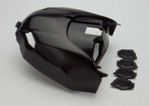 Cycra Vented Cover brandstoftank / filterbak kap Zwart Yamaha YZ 250F 2024- & YZ 450F 2023- & Fantic XXF 250 2024 & XXF 450 2023-