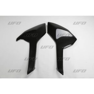 UFO zijnummerborden Zwart Husqvarna TC 125 16-18 & TC 250 17-18 & FC 250/350/450 16-18 & TE 250/300 17-19 & FE 250/350/450/501 17-19