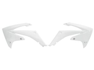 Racetech radiator kappen Wit Honda CRF 250R 2010-2013 & CRF 450R 2009-2012