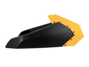Racetech bovenste radiator kappen Geel / Zwart Yamaha YZ 250F 2014-2018 & YZ 450F 2014-2017 & WR 250F 2015-2019 & WR 450F 2016-2018