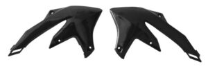 Racetech radiator kappen Zwart Yamaha YZ 250F 2024- & YZ 450F 2023