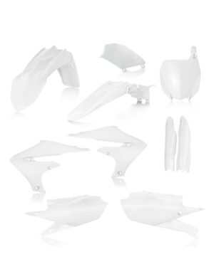 Acerbis plastic kit Wit Yamaha YZ 250F 2019-2023 & YZ 450F 2018-2022