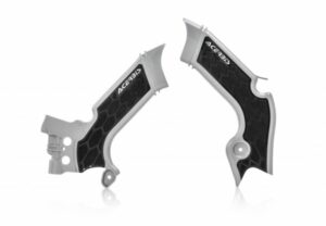 Acerbis X-Grip frame beschermers Grijs / Zwart Kawasaki KX 250F 2021- & KX 450F 2019-